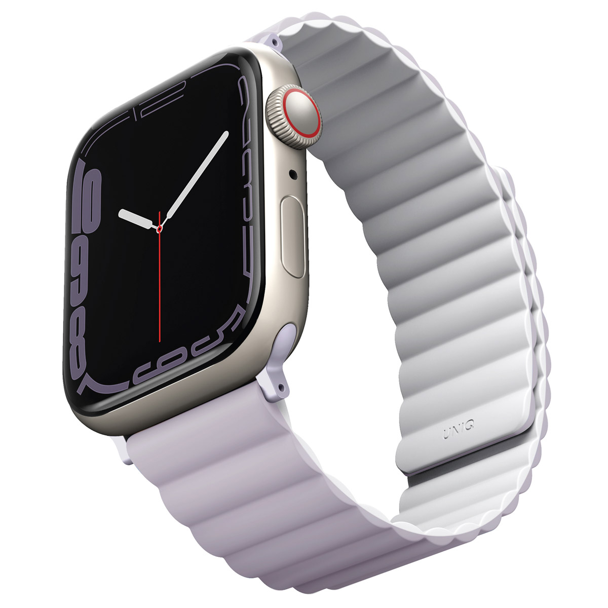Uniq Revix doppelseitiges Armband für Apple Watch | 44/45/46/49 mm - Lilac / White