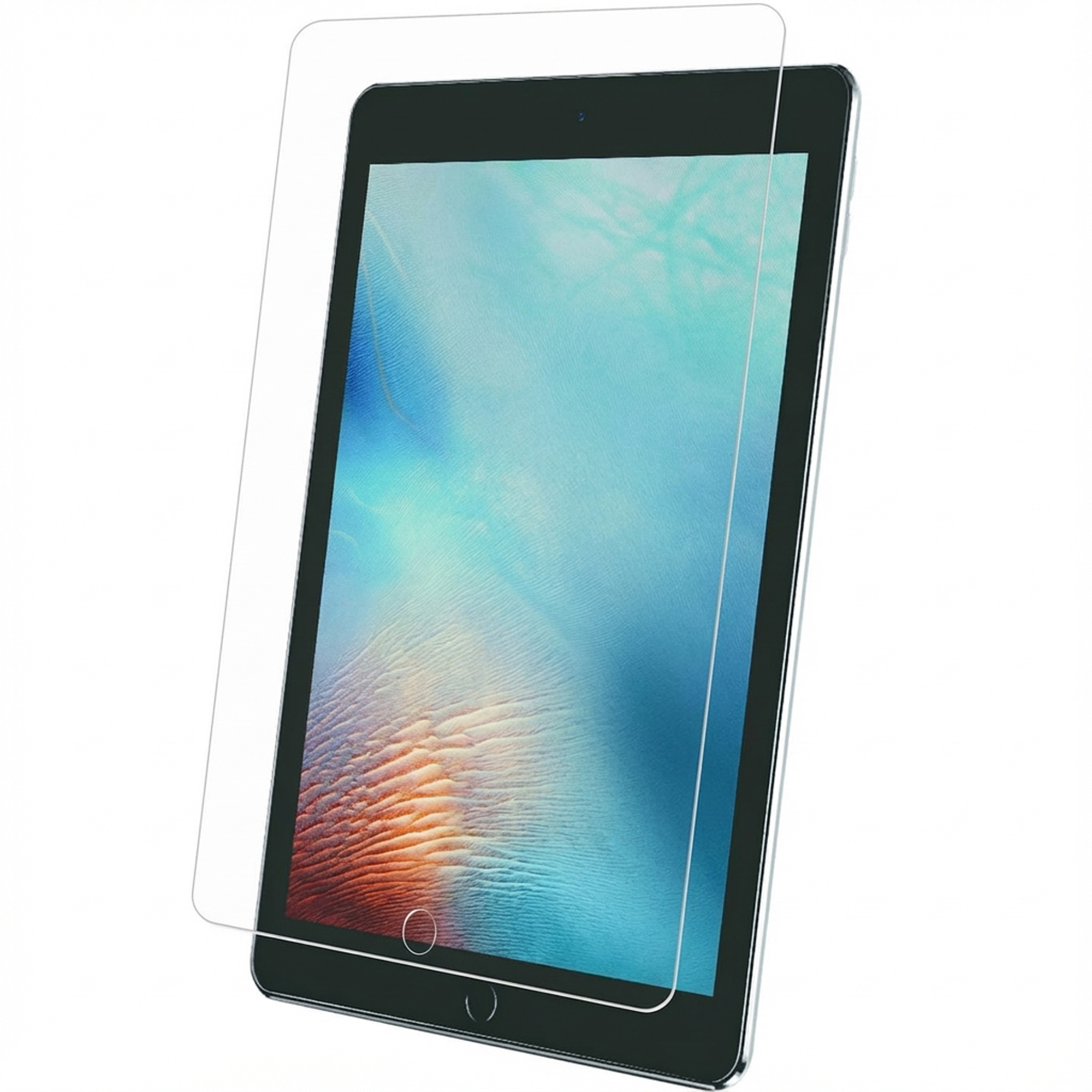 Accezz Premium Bildschirmschutz aus Glas für das Apple iPad 6 (2018) 9.7 Zoll / iPad 5 (2017) 9.7 Zoll / Air 2 (2014)/Air 1 (2013)