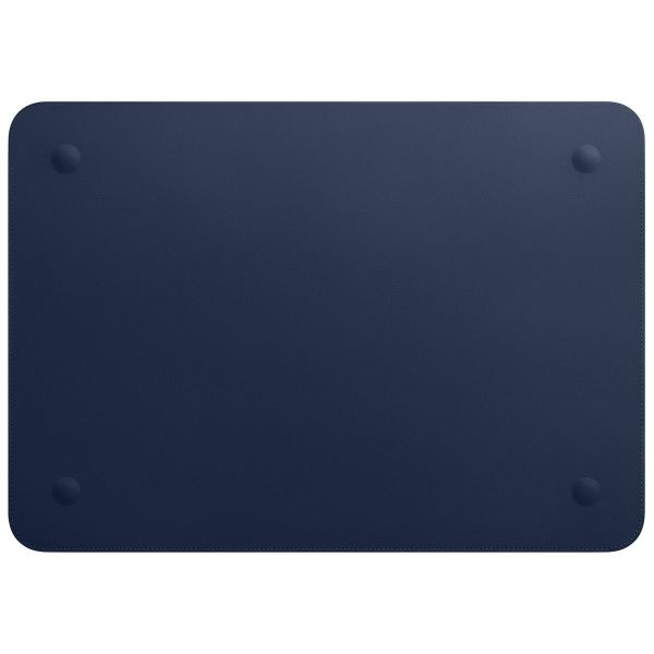 Apple Leather Sleeve für das MacBook 15 Zoll - Blue | Handyhuellen.de