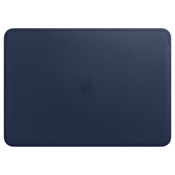 Apple Leather Sleeve für das MacBook 15 Zoll - Blue | Handyhuellen.de