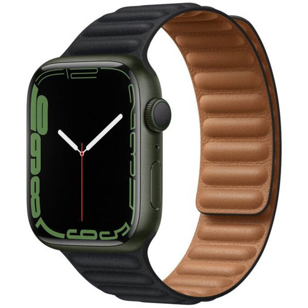 Apple Leather Link für die Apple Watch Series 1-9 / SE / Ultra (2 