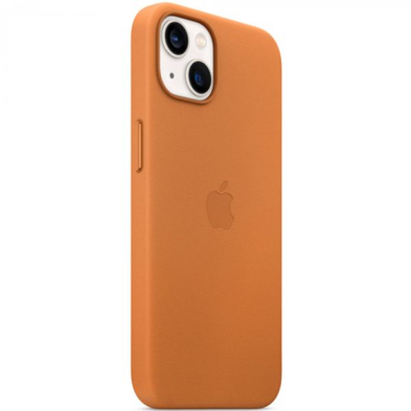 Apple Leder-Case MagSafe für das iPhone 13 - Golden Brown 