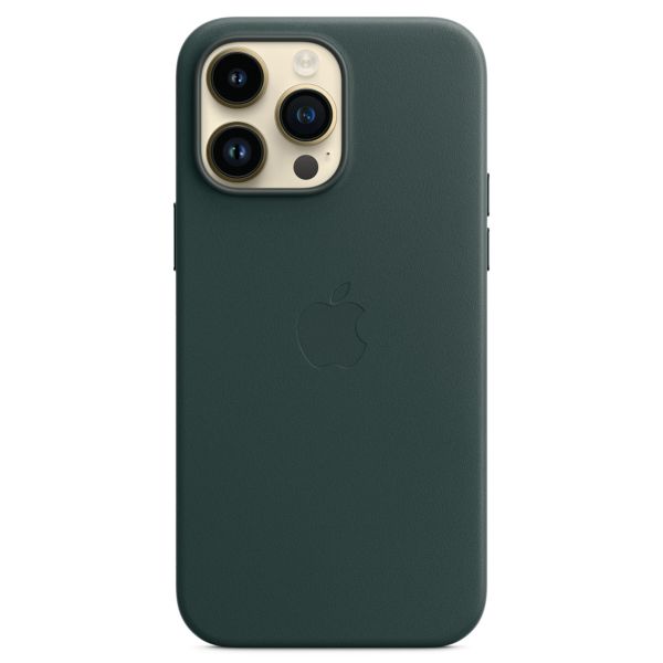 Apple Leder-Case MagSafe für das iPhone 14 Pro Max - Forest Green 