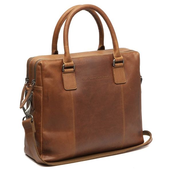 Postlaptoptasche Leder 14 Zoll