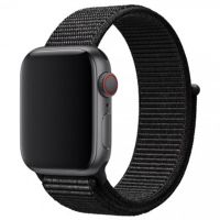 Apple Sport Loop Armband für Apple Watch Series 1-8 / SE - 38/40/41 mm - Schwarz
