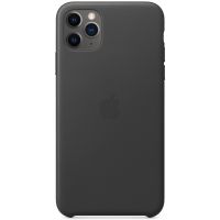 Apple Leder-Case Schwarz für das iPhone 11 Pro Max