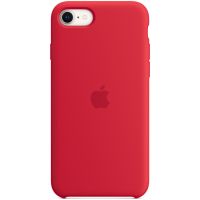 Apple Silikon-Case für das iPhone SE (2022 / 2020) / 8 / 7 - Red
