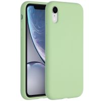 Accezz Liquid Silikoncase Grün für das iPhone Xr