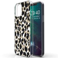iMoshion Design Hülle für das iPhone 12 Mini - Leopard / Schwarz