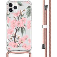 iMoshion Design Hülle mit Band für das iPhone 11 Pro - Cherry Blossom