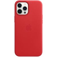 Apple Leder-Case MagSafe für iPhone 12 Pro Max - Red