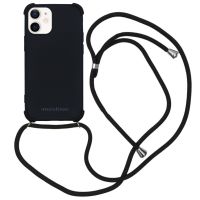 iMoshion Color Backcover mit Band iPhone 12 Mini - Schwarz