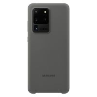 Samsung Original Silikon Cover Grau für das Galaxy S20 Ultra