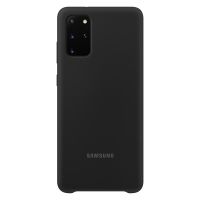Samsung Original Silikon Cover Schwarz für das Galaxy S20 Plus