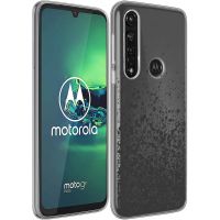 iMoshion Design Hülle Motorola Moto G8 Power - Spritzer - Schwarz