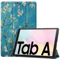iMoshion Design Trifold Klapphülle Galaxy Tab A7 - Green Plant