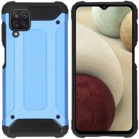 iMoshion Rugged Xtreme Case Samsung Galaxy A12 - Hellblau