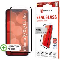 Displex Bildschirmschutzfolie Real Glass Full Cover für das iPhone 11 Pro / Xs / X
