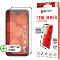 Displex Bildschirmschutzfolie Real Glass Full Cover für das iPhone 11 / Xr