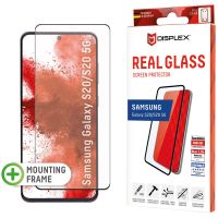 Displex Bildschirmschutzfolie Real Glass Fingerprint Sensor Samsung Galaxy S20