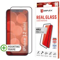 Displex Bildschirmschutzfolie Real Glass Full Cover für das iPhone 12 Mini
