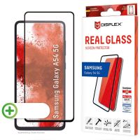 Displex Bildschirmschutzfolie Real Glass Full Cover für das Samsung Galaxy A54 (5G)