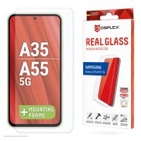 Displex Bildschirmschutzfolie Real Glass für das Samsung Galaxy A35 / A55