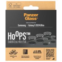 PanzerGlass Kameraprotektor Hoop Optic Rings für das Samsung Galaxy S24 Ultra - Black