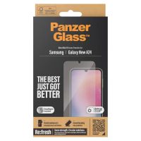 PanzerGlass Refresh Ultra-Wide Fit Anti-Bacterial Screenprotector inkl. Applikator für das Samsung Galaxy A25