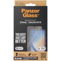 PanzerGlass Refresh Ultra-Wide Fit Anti-Bacterial Screenprotector für das Samsung Galaxy A34