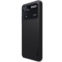 Nillkin Super Frosted Shield Case für das Xiaomi Poco M4 Pro 5G - Schwarz