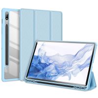 Dux Ducis Toby Klapphülle für das Samsung Galaxy Tab S8 / S7 - Blau