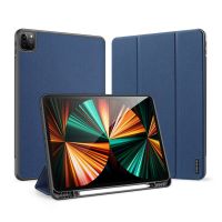 Dux Ducis Domo Klapphülle für das iPad Pro 12.9 (2020 / 2021 / 2022) - Dunkelblau