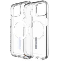 Gear4 Crystal Palace Snap Backcover MagSafe für das iPhone 14 - Transparent