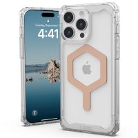 UAG Plyo Backcover MagSafe für das iPhone 15 Pro Max - Ice / Rose Gold