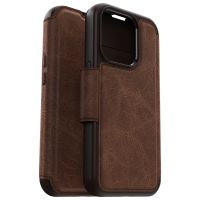 OtterBox ﻿Strada-Klapphülle MagSafe für das iPhone 15 Pro - Braun