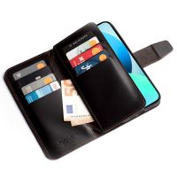 Wachikopa Multi Wallet Bookcase für das iPhone 13 - Dark Brown