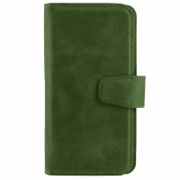 Wachikopa Multi Wallet Bookcase für das iPhone 15 - Forest Green
