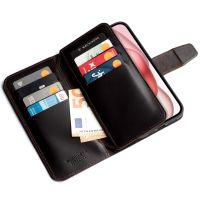 Wachikopa Multi Wallet Bookcase für das iPhone 15 - Dark Brown