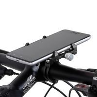 GUB G86 Handyhalterung für das Fahrrad – verstellbar – universell – Aluminium – schwarz