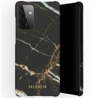 Selencia Maya Fashion Backcover Samsung Galaxy A72 - Marble Black