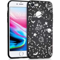 iMoshion Design Hülle für das iPhone SE (2022 / 2020) / 8 / 7 - Fun galaxy