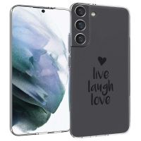 iMoshion Design Hülle für das Samsung Galaxy S22 Plus - Live Laugh Love