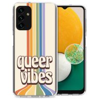 iMoshion Design Hülle für das Samsung Galaxy A13 (5G) / A04s - Rainbow Queer vibes