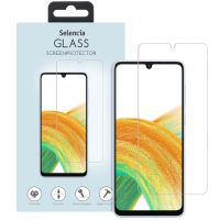 Selencia Displayschutz aus gehärtetem Glas für das Samsung Galaxy A34 (5G)