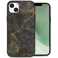 iMoshion Design Hülle für das iPhone 14 Plus - Black Marble