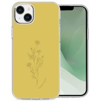 iMoshion Design Hülle für das iPhone 14 Plus - Floral Lime