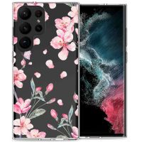 iMoshion Design Hülle für das Samsung Galaxy S23 Ultra - Blume - Rosa