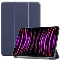 iMoshion Trifold Klapphülle iPad Pro 12.9 (2021 / 2022) - Dunkelblau