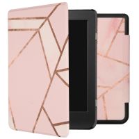 iMoshion Design Slim Hard Case Sleepcover für das Kobo Nia - Pink Graphic